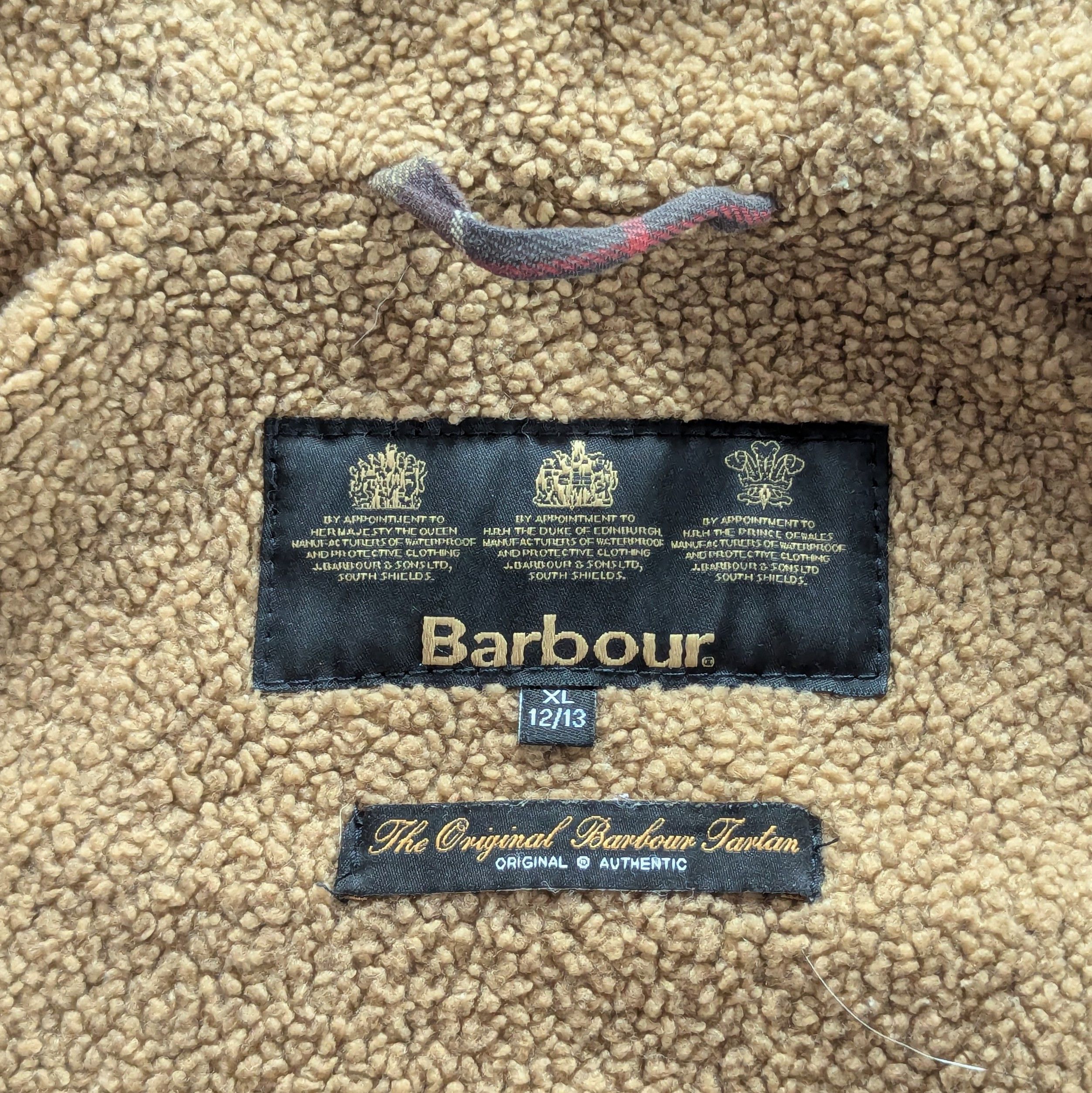 Barbour Barbour Winter Force Parka Wax Hooded Jacket Size Girls XL Size XL / US 12-14 / IT 48-50 - 13 Thumbnail