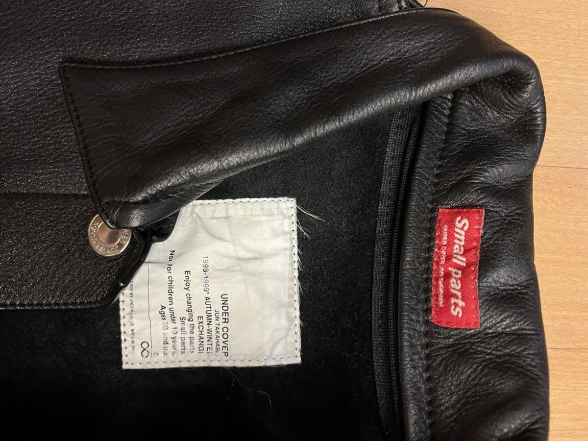 Undercover Undercover 98-99aw small parts cowhide jacket Size US L / EU 52-54 / 3 - 6 Thumbnail