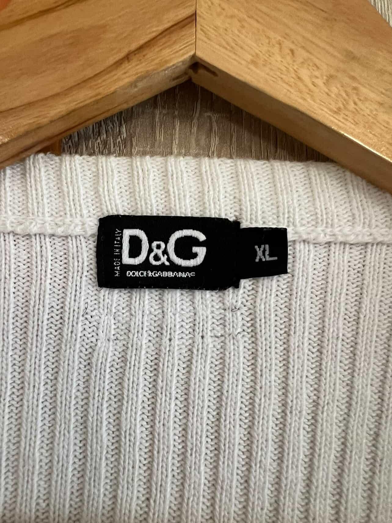 Dolce & Gabbana Dolce & Gabbana Sweater Monogram Vintage 🔥 💥 Size US XL / EU 56 / 4 - 11 Thumbnail