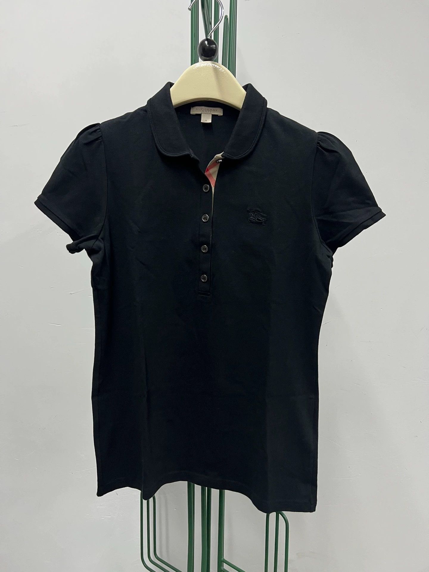 Burberry War Horse Logo Embroidered Polo - dmc