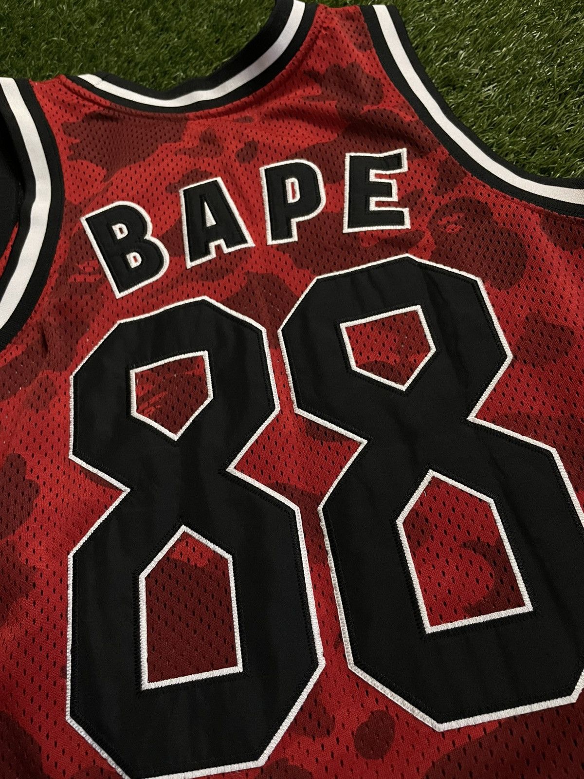 Bape A Bathing Ape Bape Jersey Tank Top - SS20 - Large Size US L / EU 52-54 / 3 - 4 Thumbnail