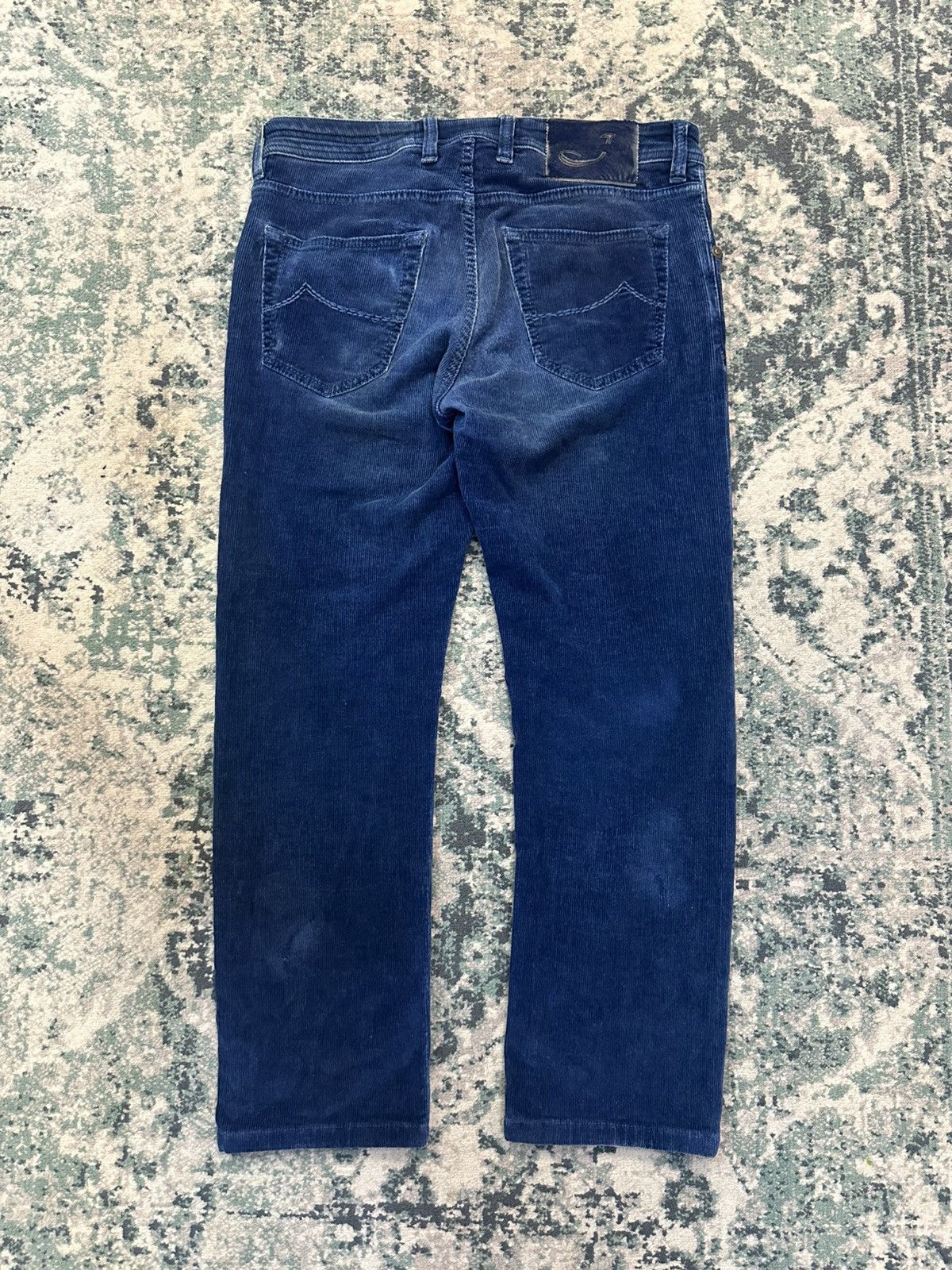 Jacob Cohen Jacob Cohen J622 Comfort Stretch Corduroy Pant (Handmade) Size US 31 - 2 Thumbnail