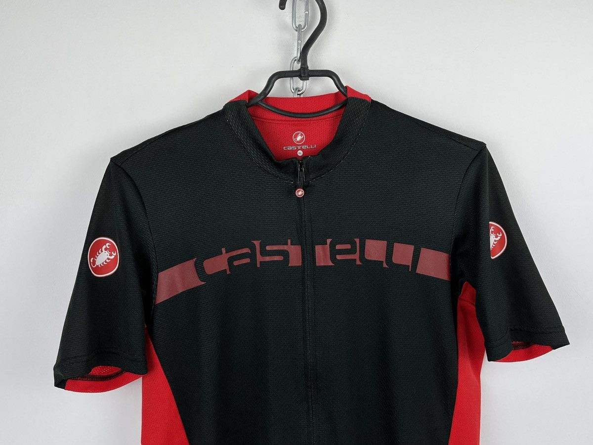 Vintage Castelli Vintage Rare Bicycle Black Jersey Size US XL / EU 56 / 4 - 3 Thumbnail