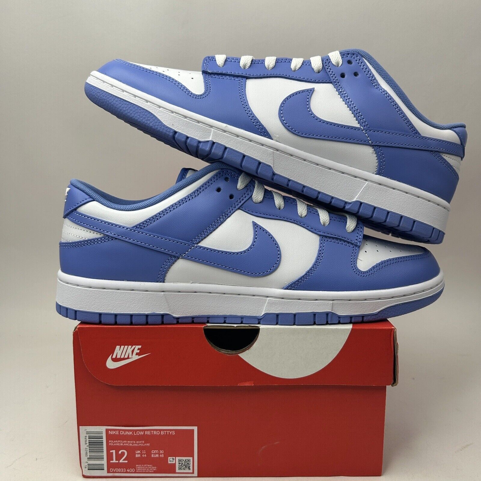 Nike Nike Dunk Low Retro BTTYS “Polar Blue” 2023 Size US 12 / EU 45 - 1 Thumbnail