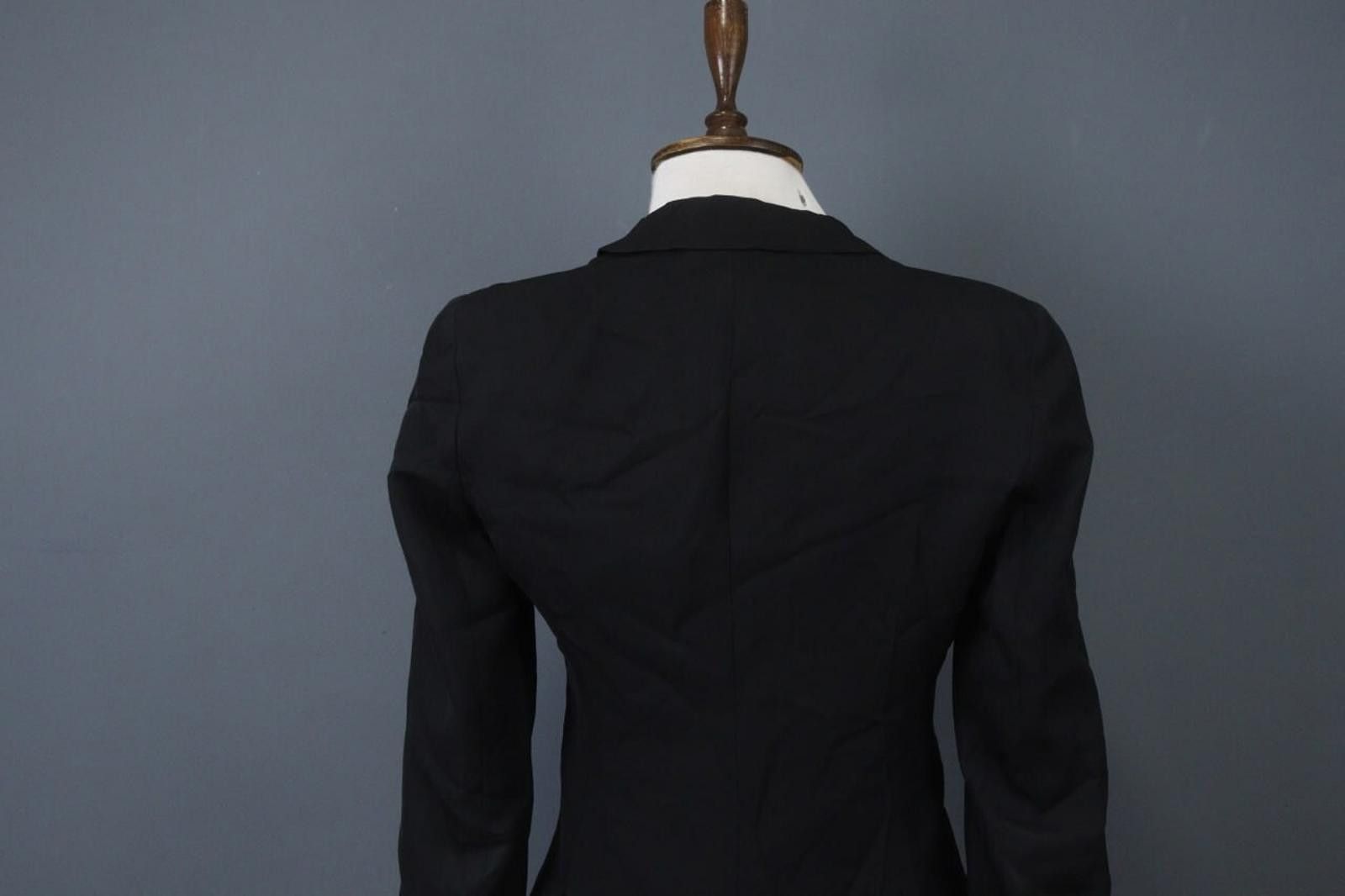 Emporio Armani Emporio Armani Black Lapel Single Breasted Blazer Jacket Size M / US 6-8 / IT 42-44 - 10 Thumbnail