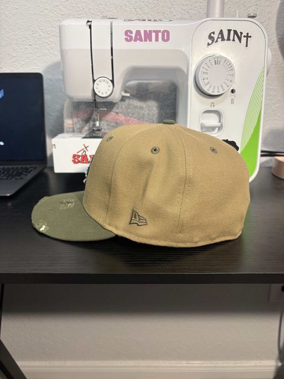 New Era New Era LA Dodgers Santo Custom Fitted Hat Size ONE SIZE - 4 Thumbnail