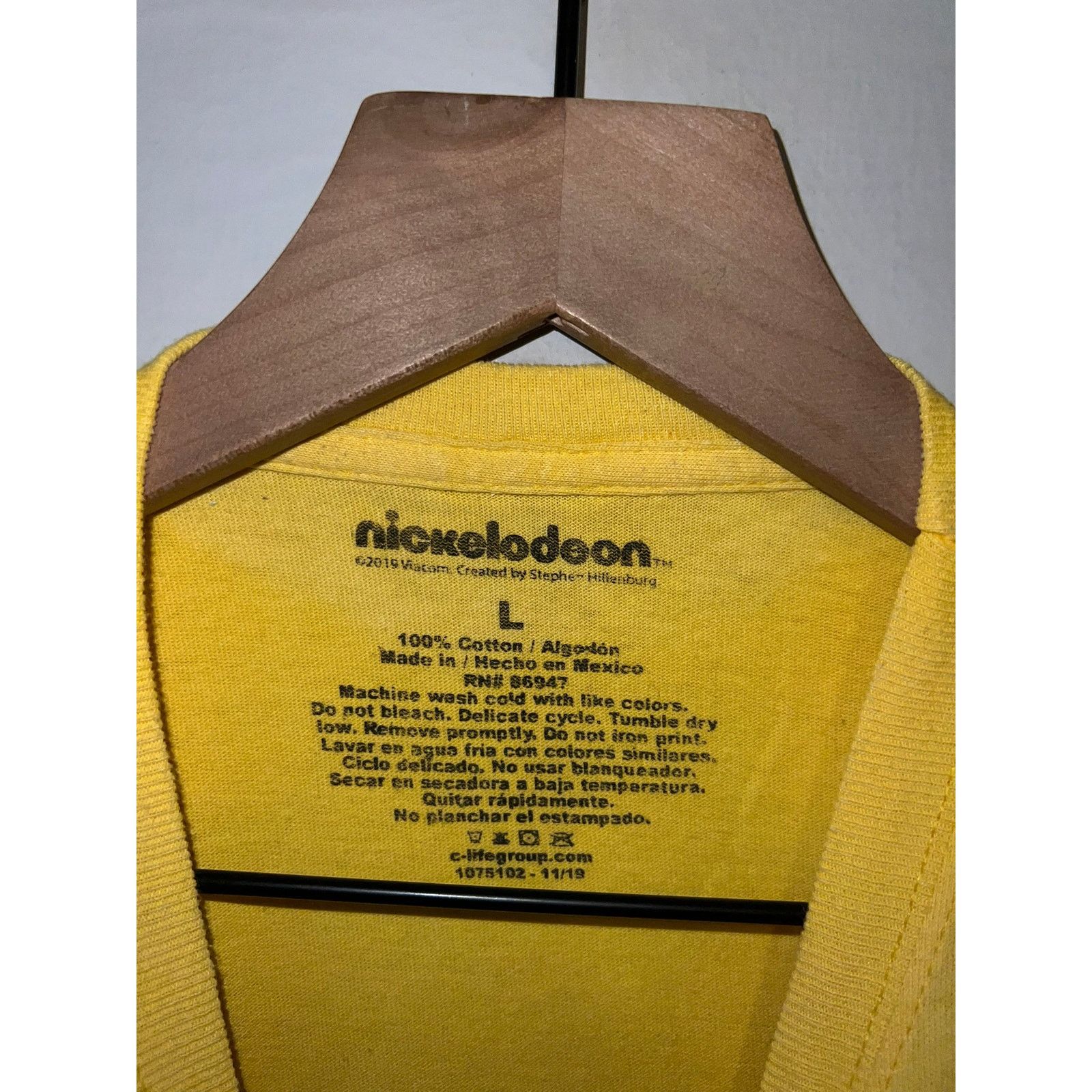 Nickelodeon Nickelodeon Spongebob Squarepants Driver License Shirt Large Size US L / EU 52-54 / 3 - 5 Thumbnail