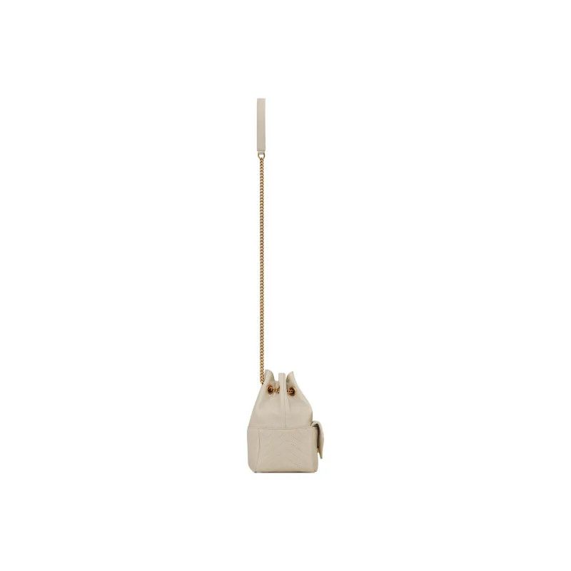 Saint Laurent Paris o1b1hav110924 Size: OS / Joe Mini Bucket Bag in Beige Size ONE SIZE - 4 Thumbnail