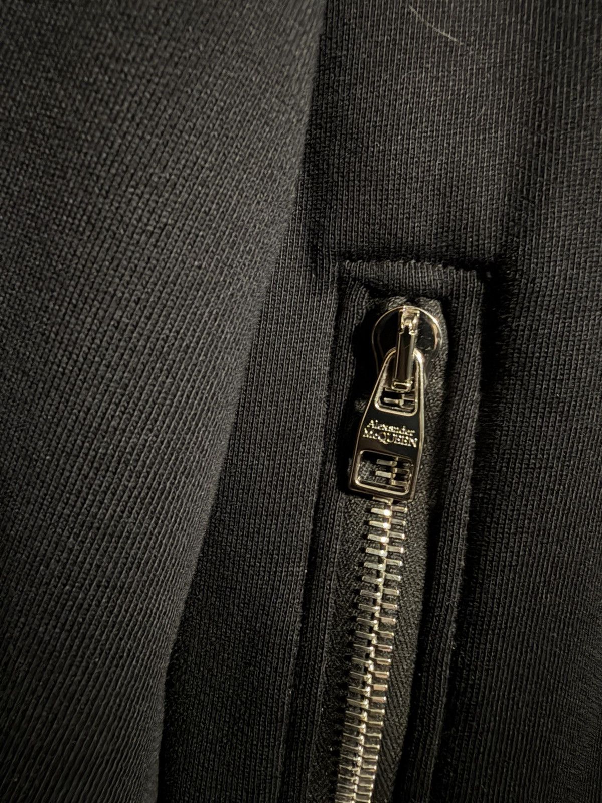 Alexander McQueen Tape Logo Zip Up Hoodie Size US L / EU 52-54 / 3 - 3 Thumbnail