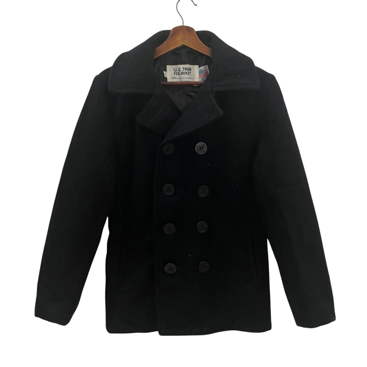 Vintage 90s Schott U.S.740N Pea Jacket