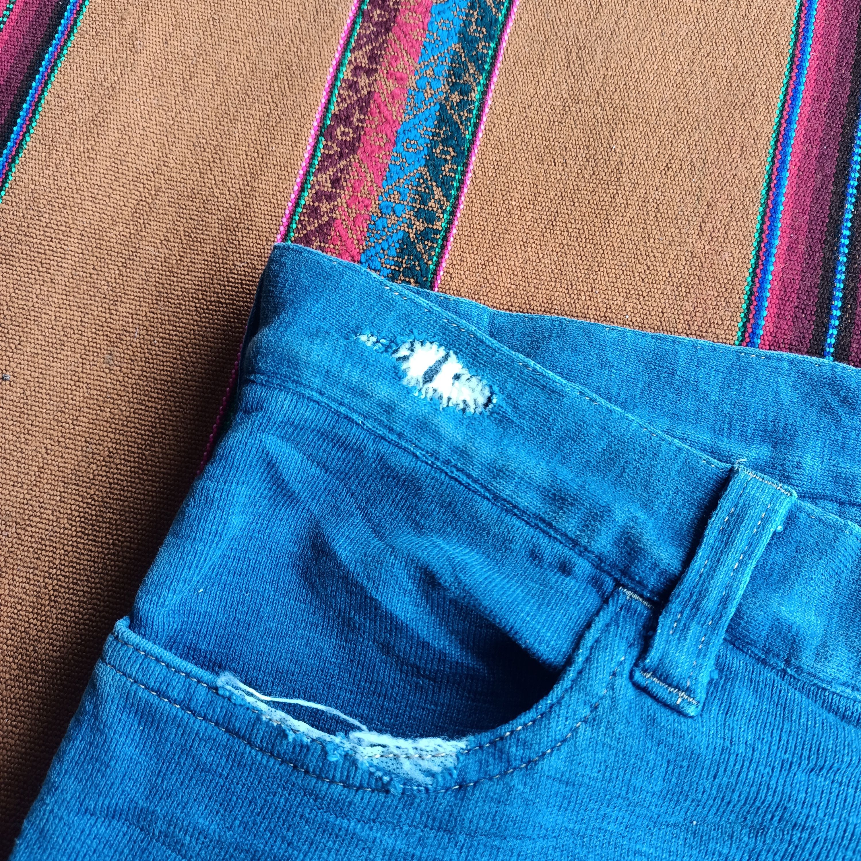 TALKING ABOUT THE ABSTRACTION Talking About The Abstraction buckle back ripped pants Size US 31 - 7 Thumbnail