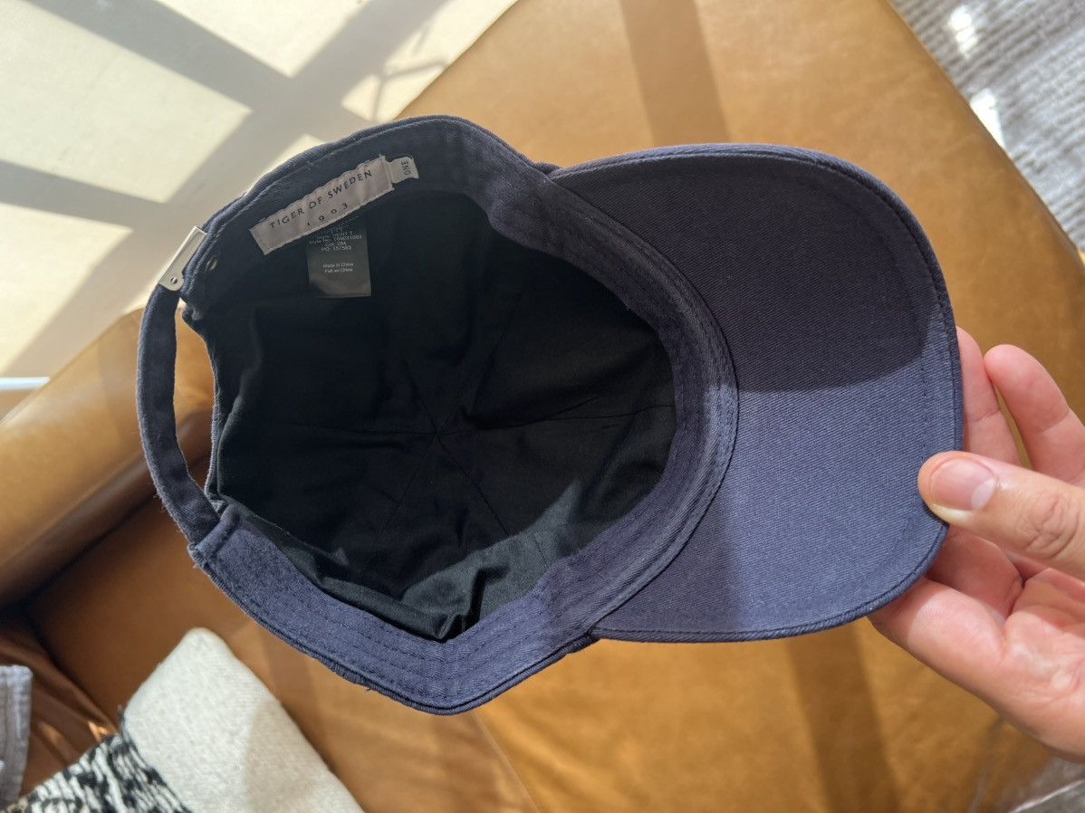 Tiger of Sweden Tigers of Sweden Navy Cap Size ONE SIZE - 7 Thumbnail