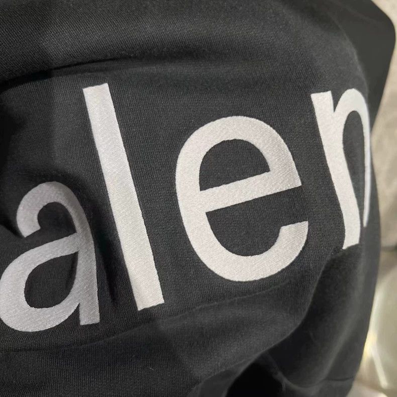 Balenciaga Balenciaga Letter Embroidered Logo Hoodie Size US S / EU 44-46 / 1 - 3 Thumbnail