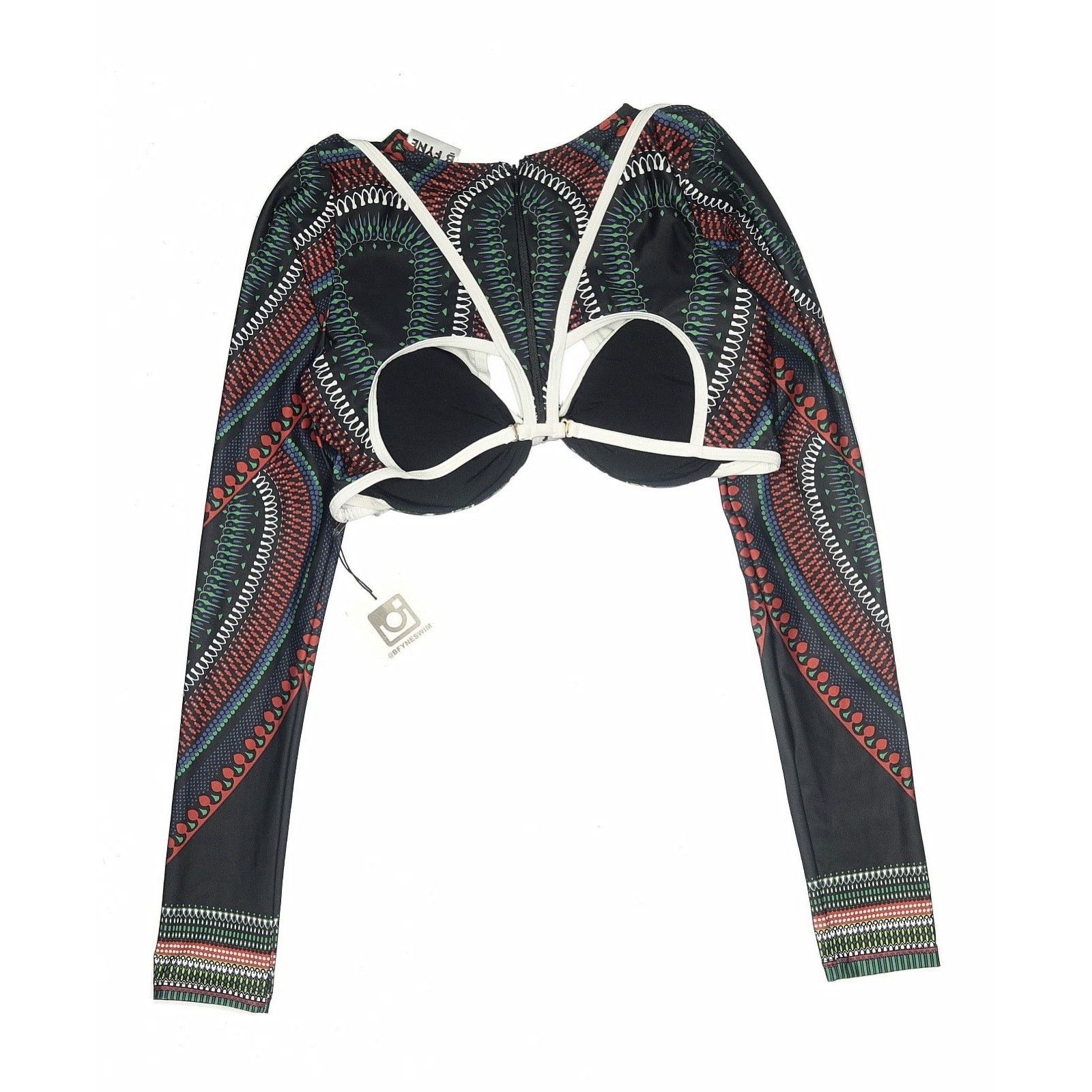 Other NWT B Fyne Printed Long Sleeve Swimsuit Coverup Rashguard M Size M / US 6-8 / IT 42-44 - 2 Thumbnail