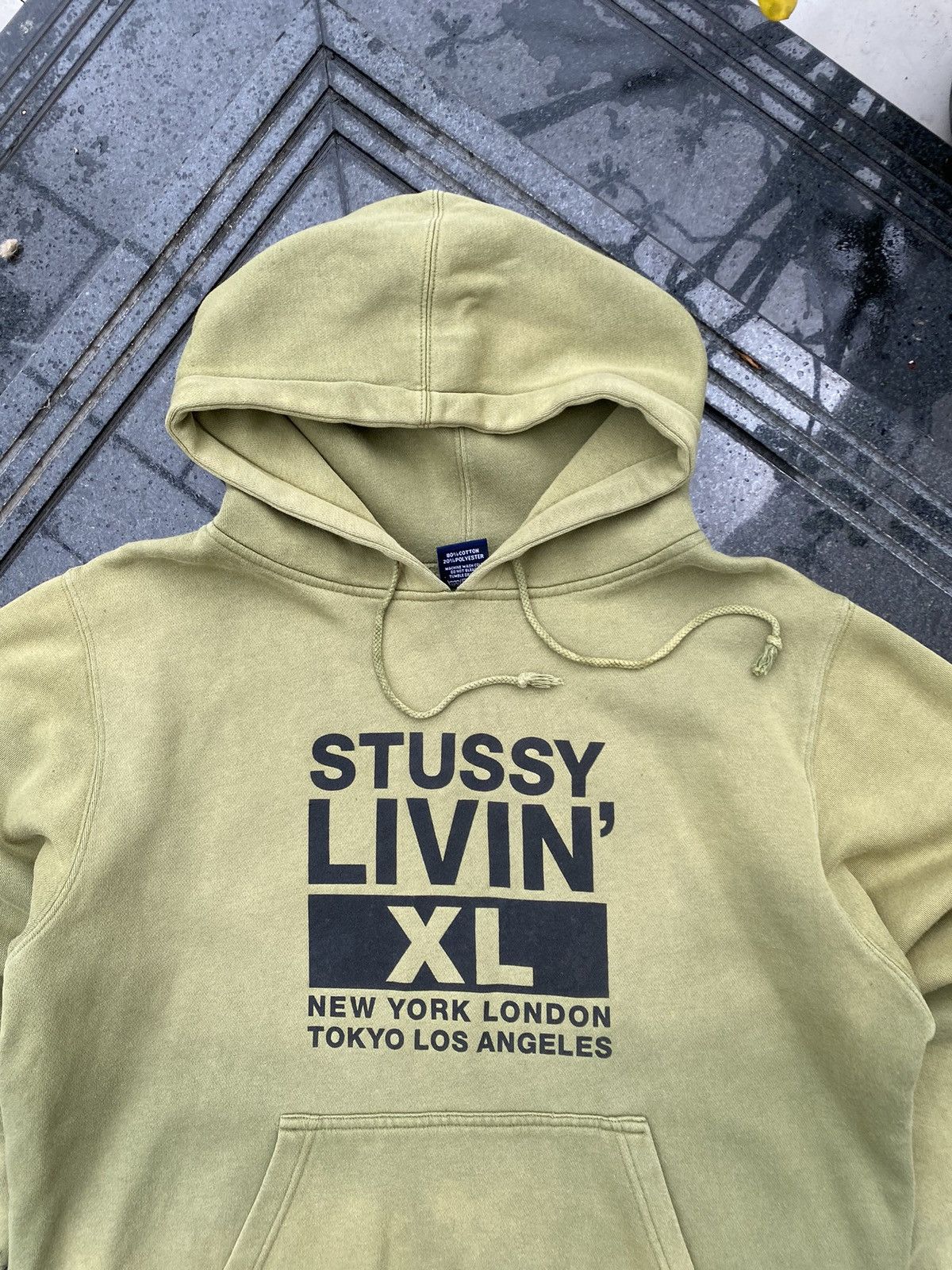 Stussy × Vintage 90’s STUSSY RARE MULTI LOGO Y2K RETRO HOODIE Size US M / EU 48-50 / 2 - 2 Thumbnail