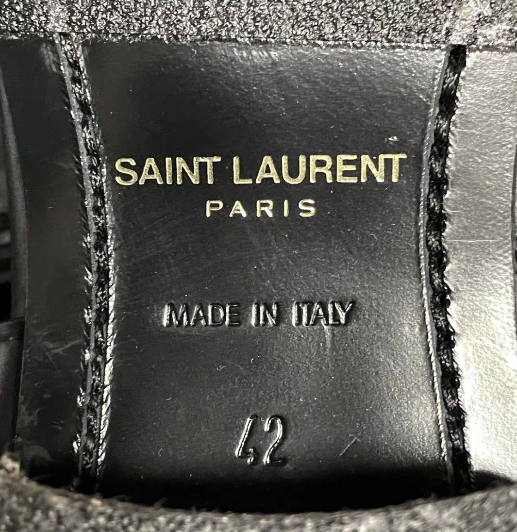 Saint Laurent Paris Saint Laurent Paris Sz 41 Saint Laurent Paris Metal Buckle Size US 8 / EU 41 - 6 Thumbnail