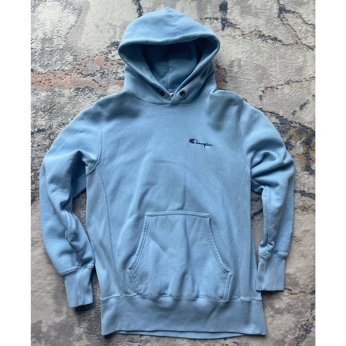 Oceanfront blue 2024 champion hoodie