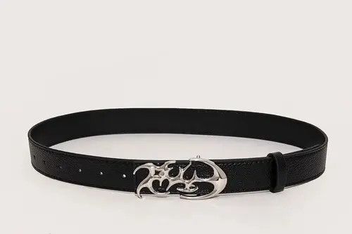 VIBE Special Shaped Buckle Pu Leather Size ONE SIZE - 3 Thumbnail