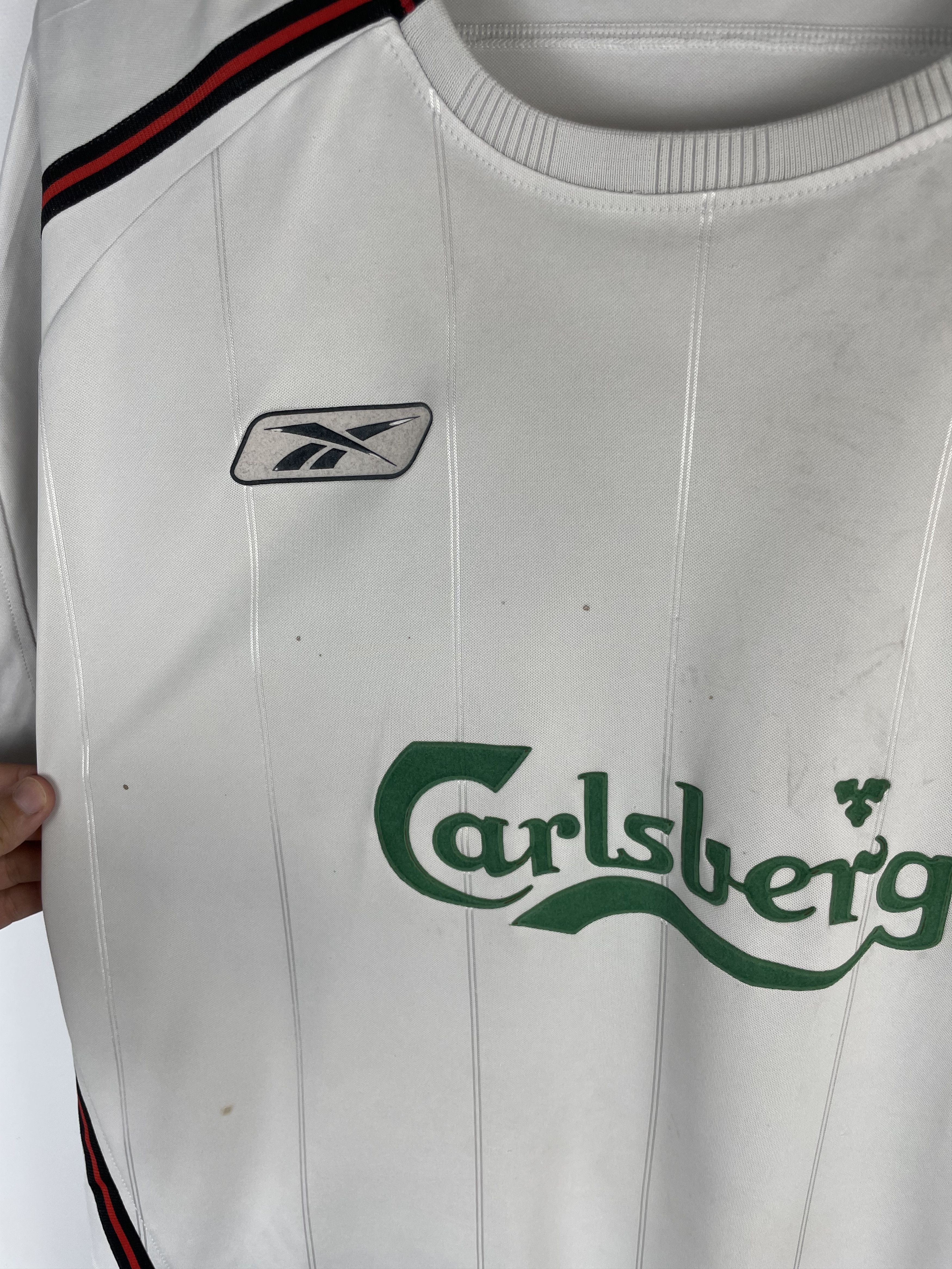Reebok Liverpool Reebok soccer jersey carlsberg vintage Size US XXL / EU 58 / 5 - 6 Thumbnail