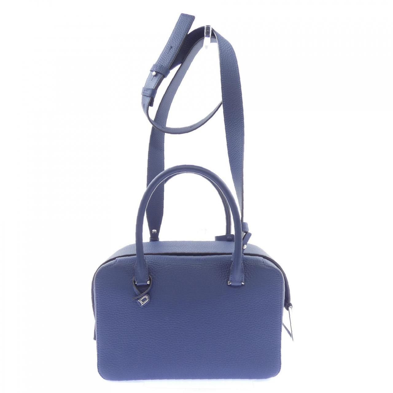 Delvaux Delvaux Delvaux Cool Box Taurillon Soft Bag Leather Handbag AA0662AQY DUTY FREE for USA Size ONE SIZE - 1 Thumbnail