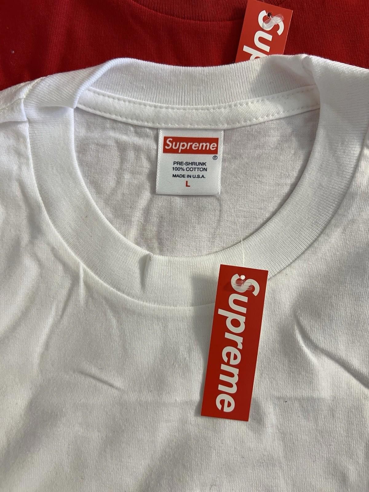 Supreme FW19 Supreme Bandana Box Logo Tee White L 2019 Size US L / EU 52-54 / 3 - 8 Thumbnail