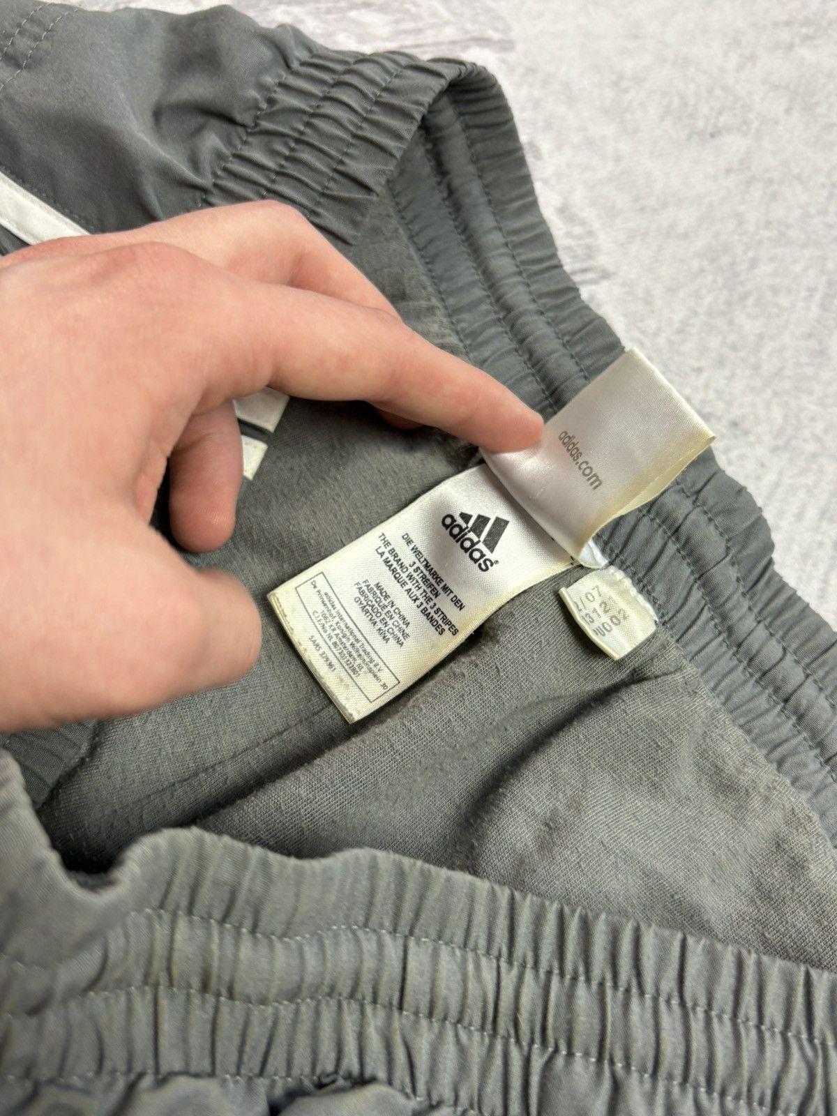 Adidas Vintage Ultra Baggy Adidas track pants retro wide baggy Size US 35 - 11 Thumbnail