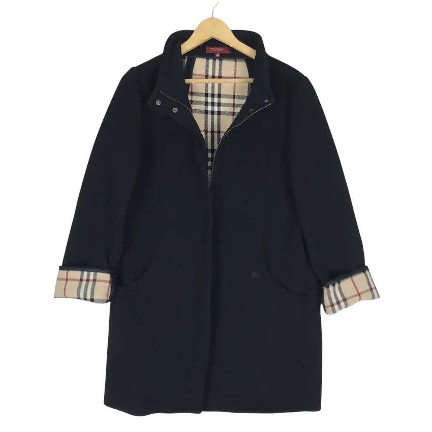 Burberry Made in Spain Burberry London Nova Check Wool Jacket Size M / US 6-8 / IT 42-44 - 2 Thumbnail