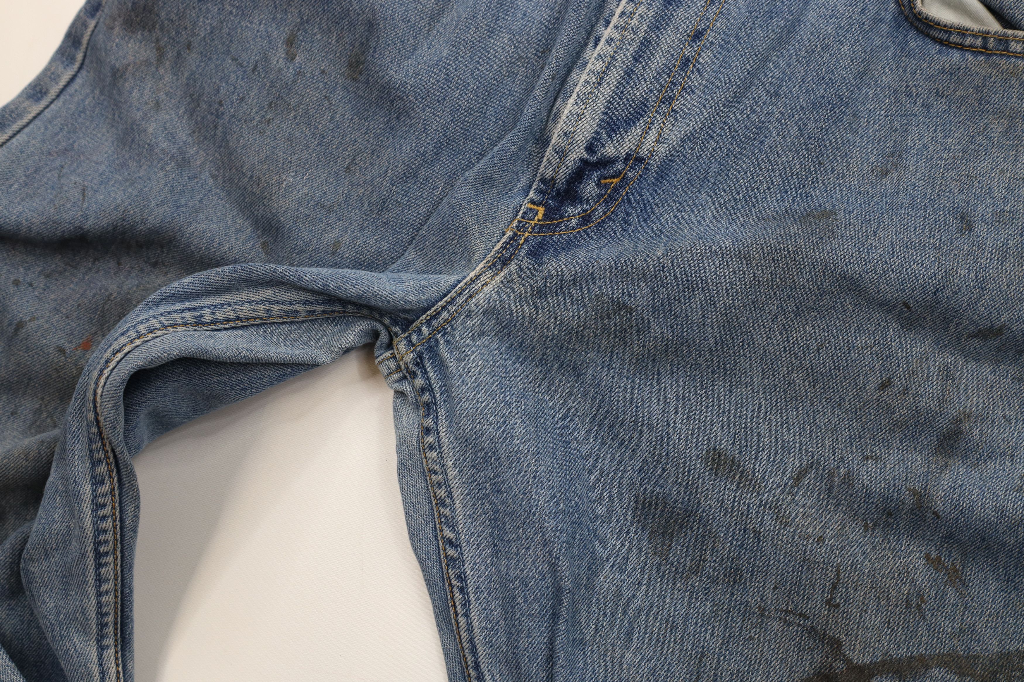 Levi's Vintage Y2K 2003 Levis 505 Regular Straight Leg Jeans Blue Size US 38 / EU 54 - 7 Thumbnail