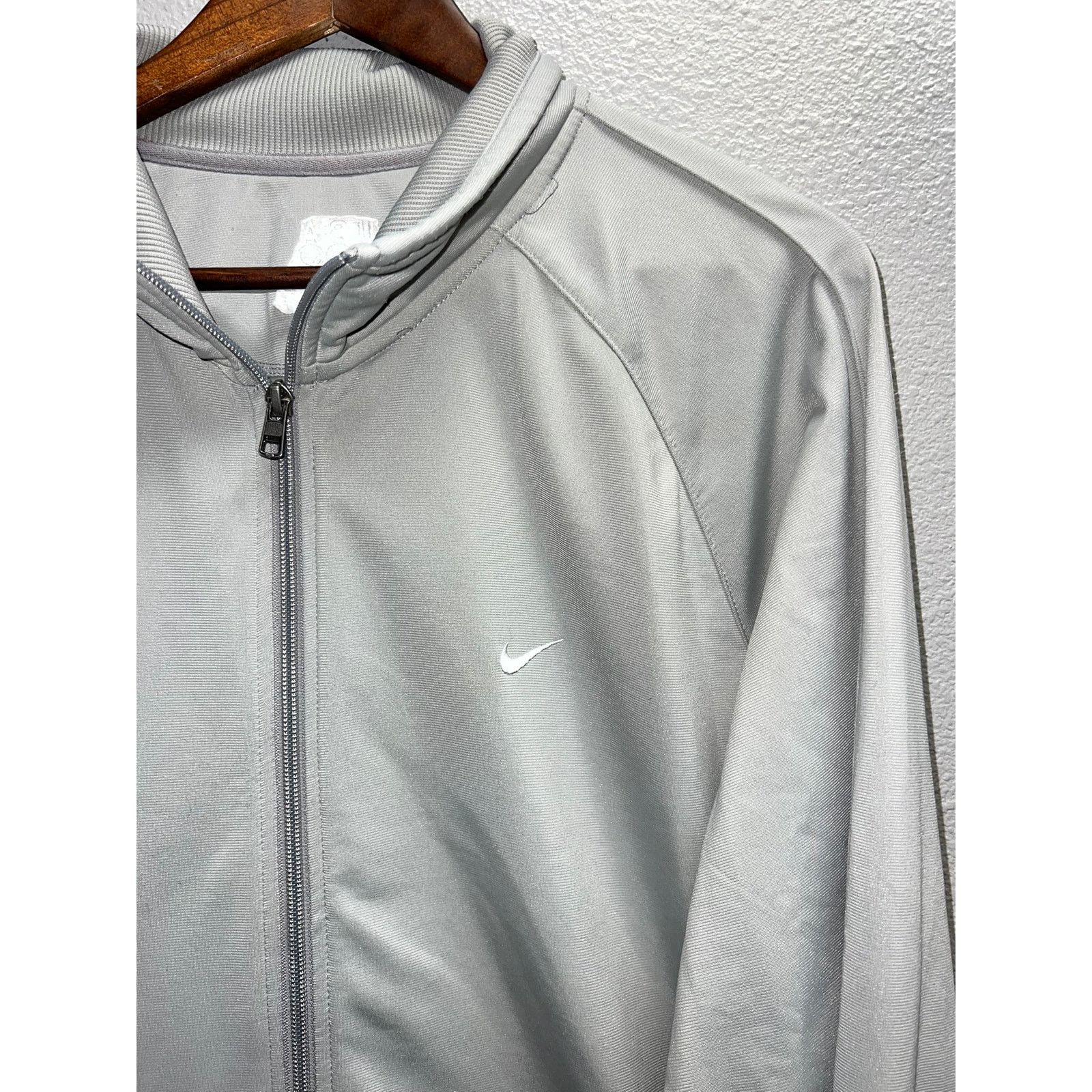 Vintage Vintage Nike USA Olympics Jacket Gray Full Zip Up Track 2XL Size US XXL / EU 58 / 5 - 2 Thumbnail