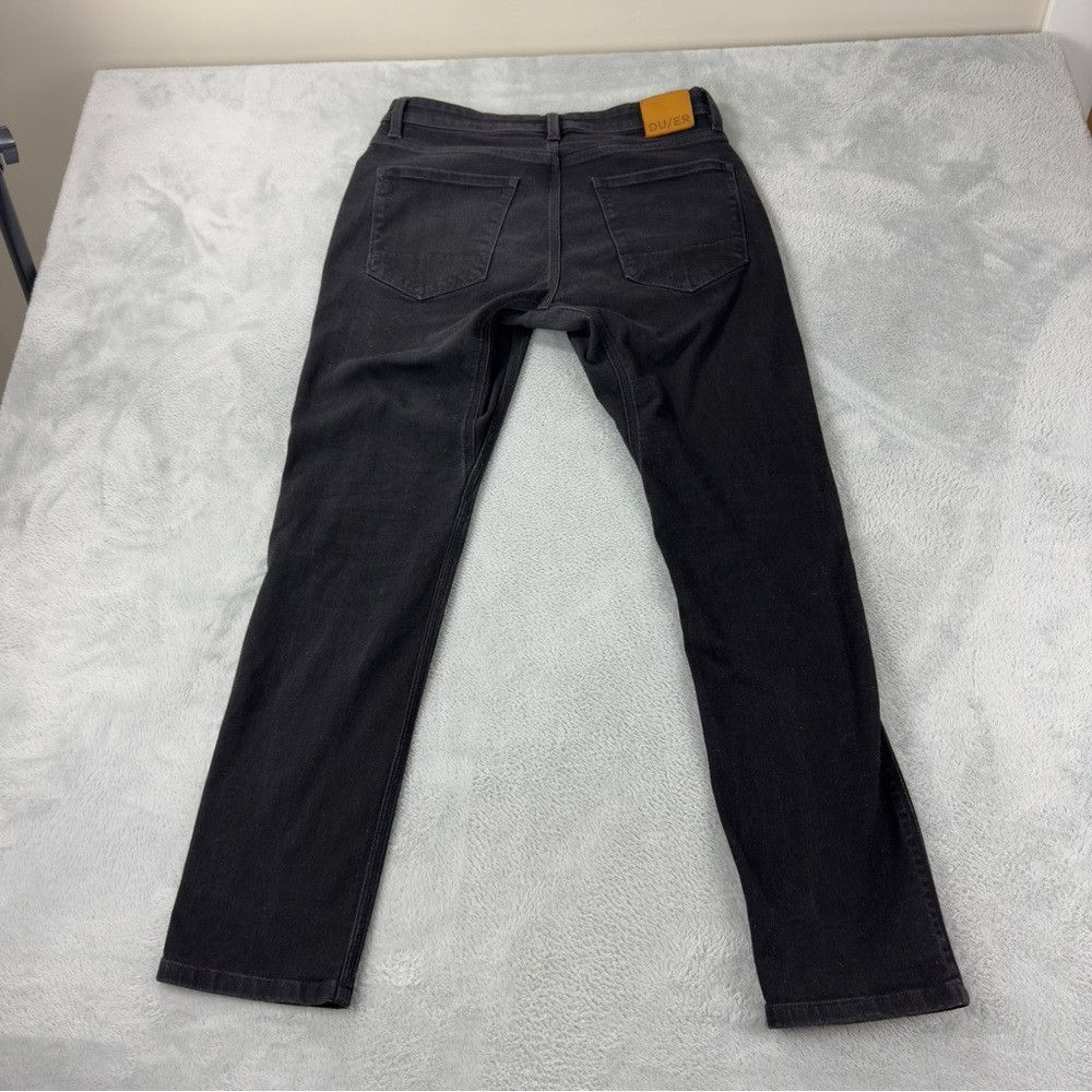 DUER DU/ER L2X Performance Denim Slim Fit Men's Black Jeans Size Size US 32 / EU 48 - 6 Thumbnail