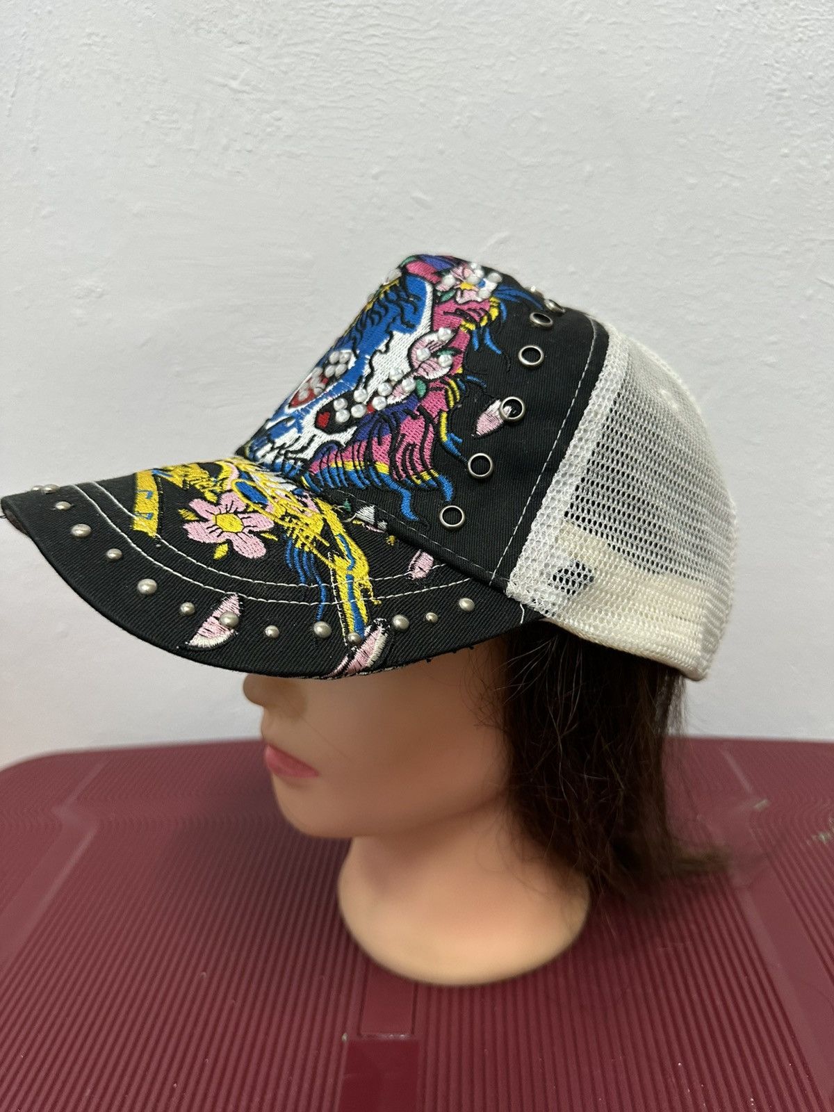 Ed Hardy Ed Hardy Cap by Christian Audigier Vintage Tattoo Size ONE SIZE - 3 Thumbnail