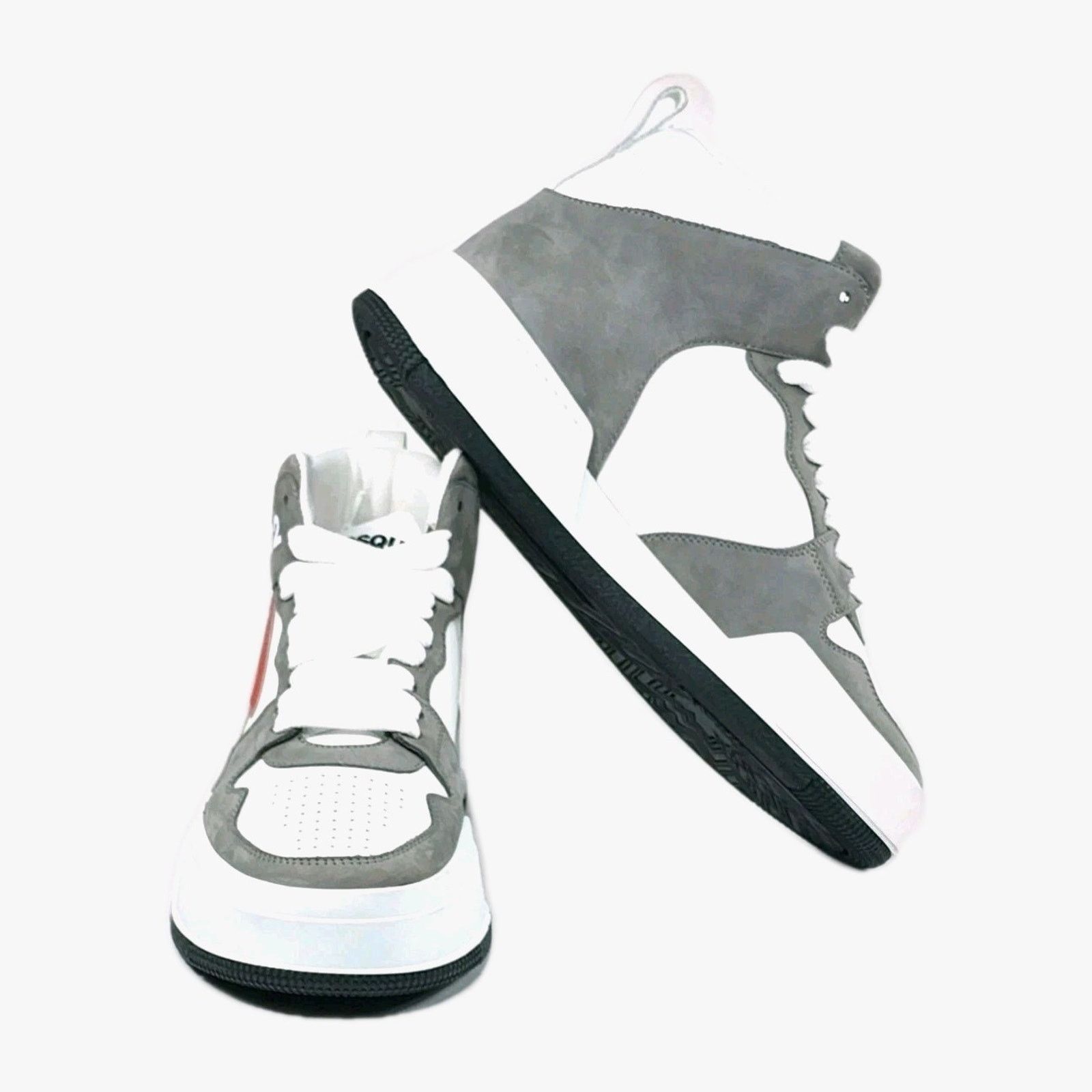 Dsquared2 DSQUARED2 Leather High Top Sneakers US7.5 EU40 Made in Italy Size US 7.5 / EU 40-41 - 2 Thumbnail