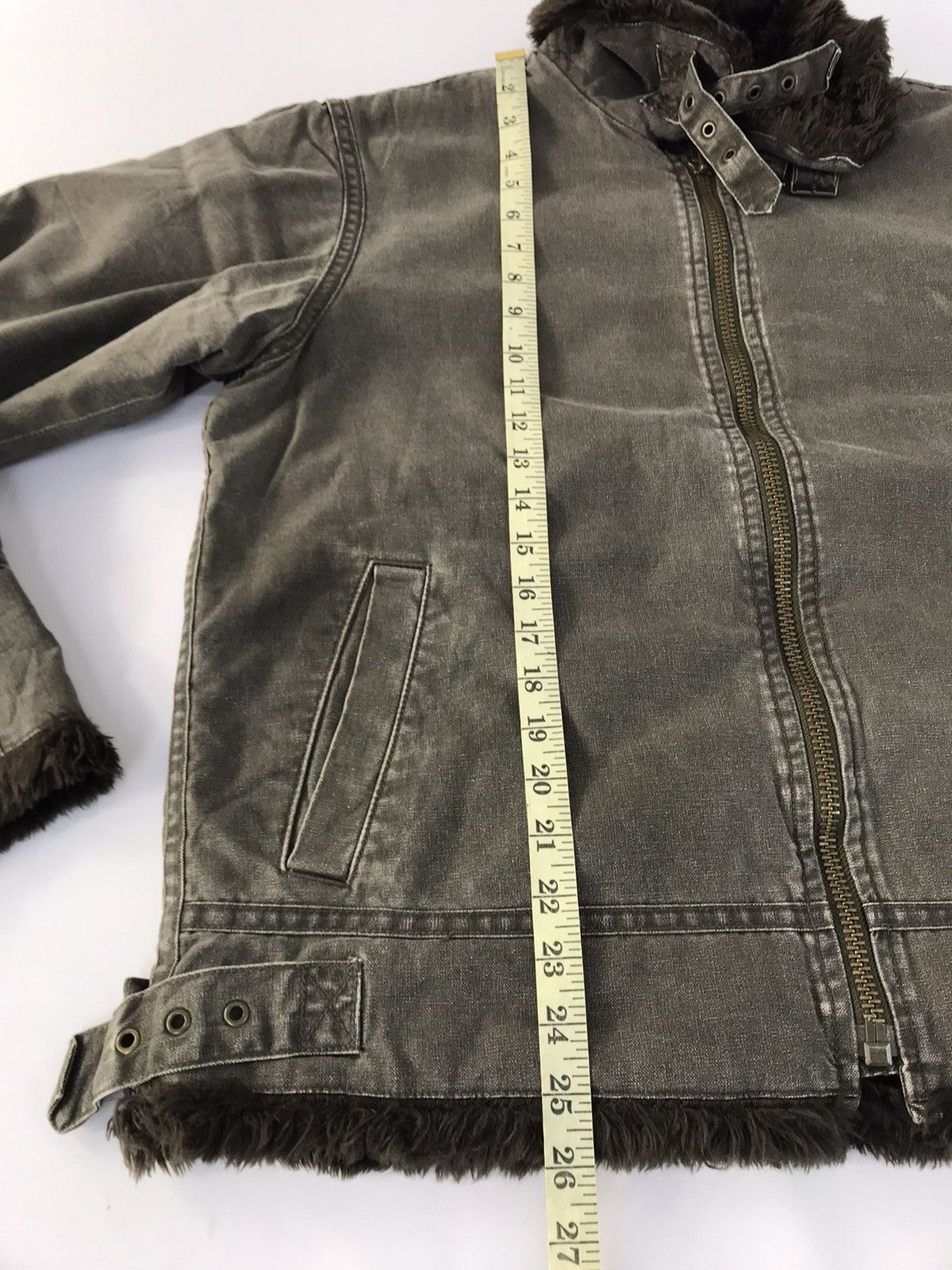 Edwin 90s Edwin Shearling Jacket Sherpa Inner Military Design Size US L / EU 52-54 / 3 - 11 Thumbnail