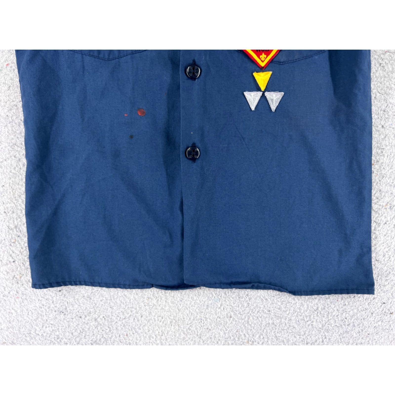 Vintage VINTAGE Boy Scouts of America Shirt Mens M Blue 2000 Y2K Utah Patch Apparel Read Size US M / EU 48-50 / 2 - 6 Thumbnail
