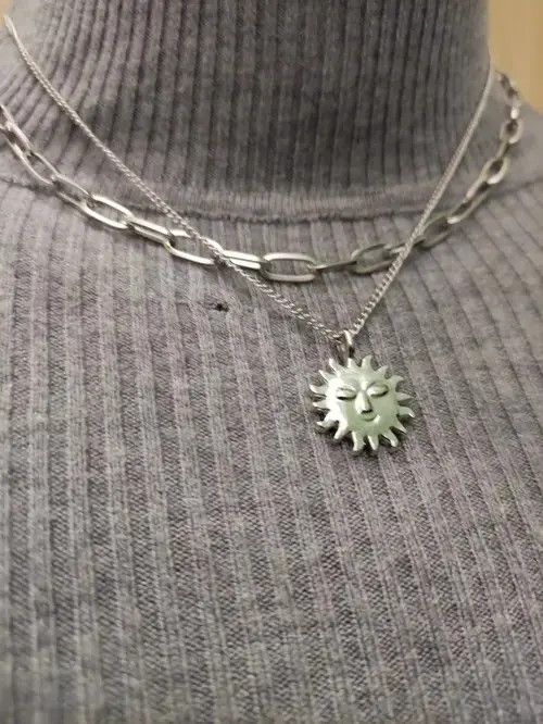 VIBE Sun Punk Necklace Chain Choker Size ONE SIZE - 3 Thumbnail