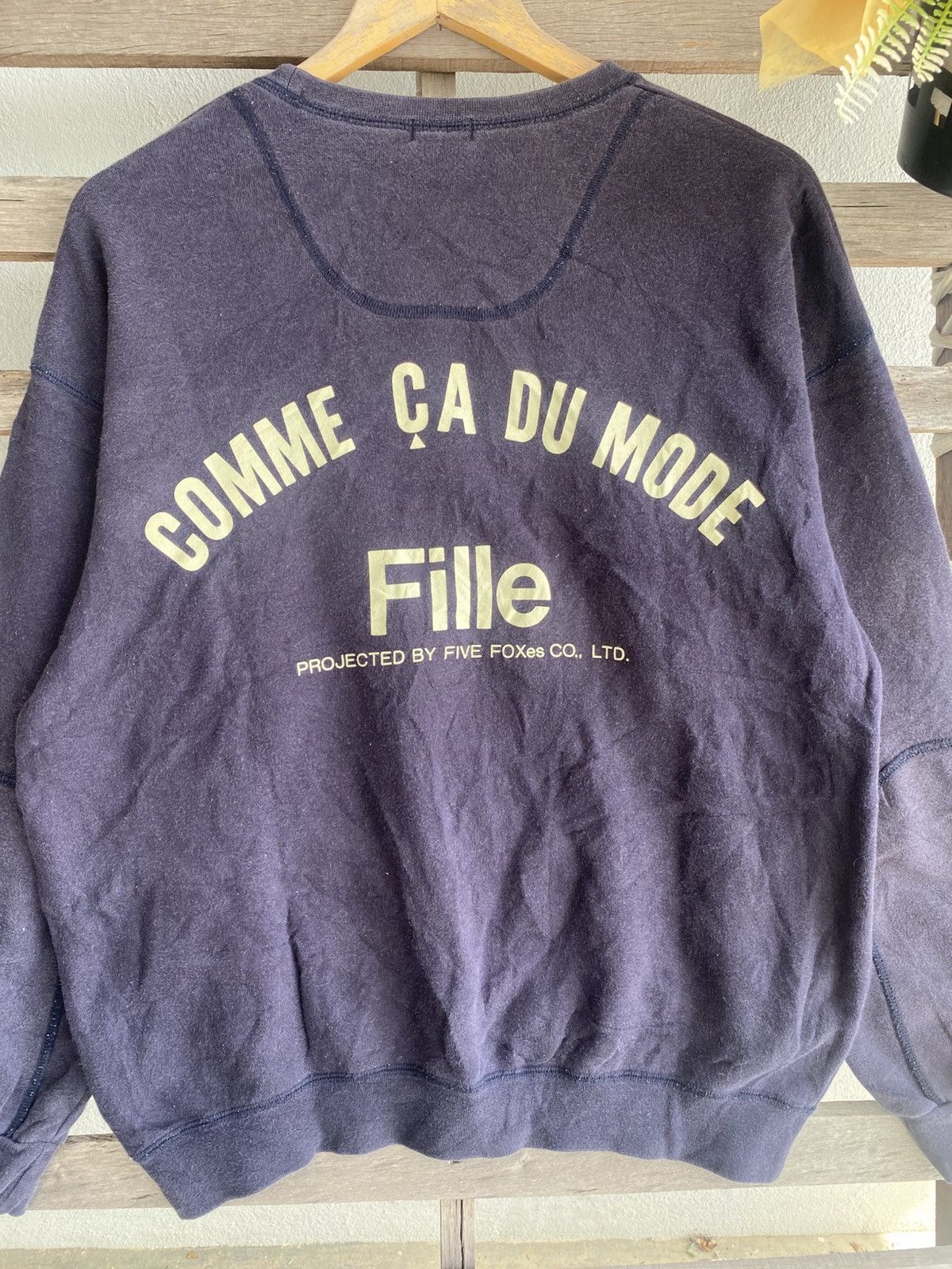 Japanese Brand Vintage Comme Ca Du Mode Swestshirts Size US L / EU 52-54 / 3 - 3 Thumbnail