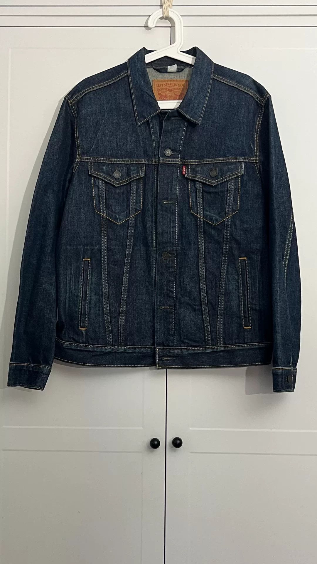 Levi's Levi's Men's Denim Jacket Size L Size US L / EU 52-54 / 3 - 1 Thumbnail