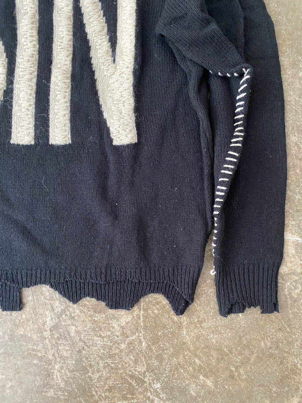 Saint Michael Saint Michael Sin Knit Sweater Kapital Visvim Readymade CPFM Size US M / EU 48-50 / 2 - 6 Thumbnail