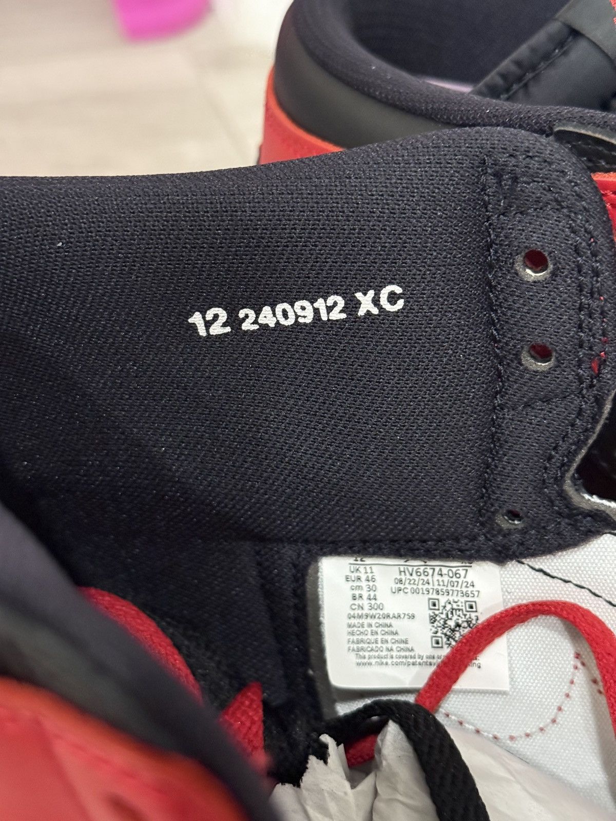 Jordan Brand Jordan 1 Retro High '85 OG Bred Banned HV6674-067 Red Sz 12 Size US 12 / EU 45 - 12 Thumbnail