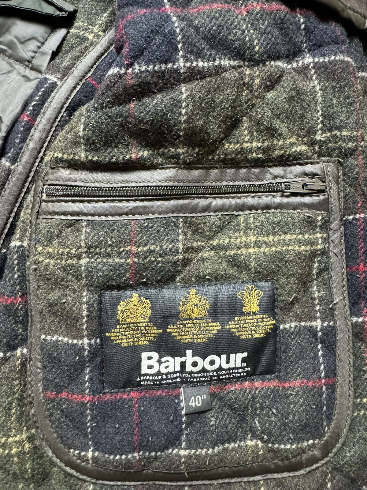 Barbour × Vintage Barbour Quilted Jacket Size US M / EU 48-50 / 2 - 8 Thumbnail