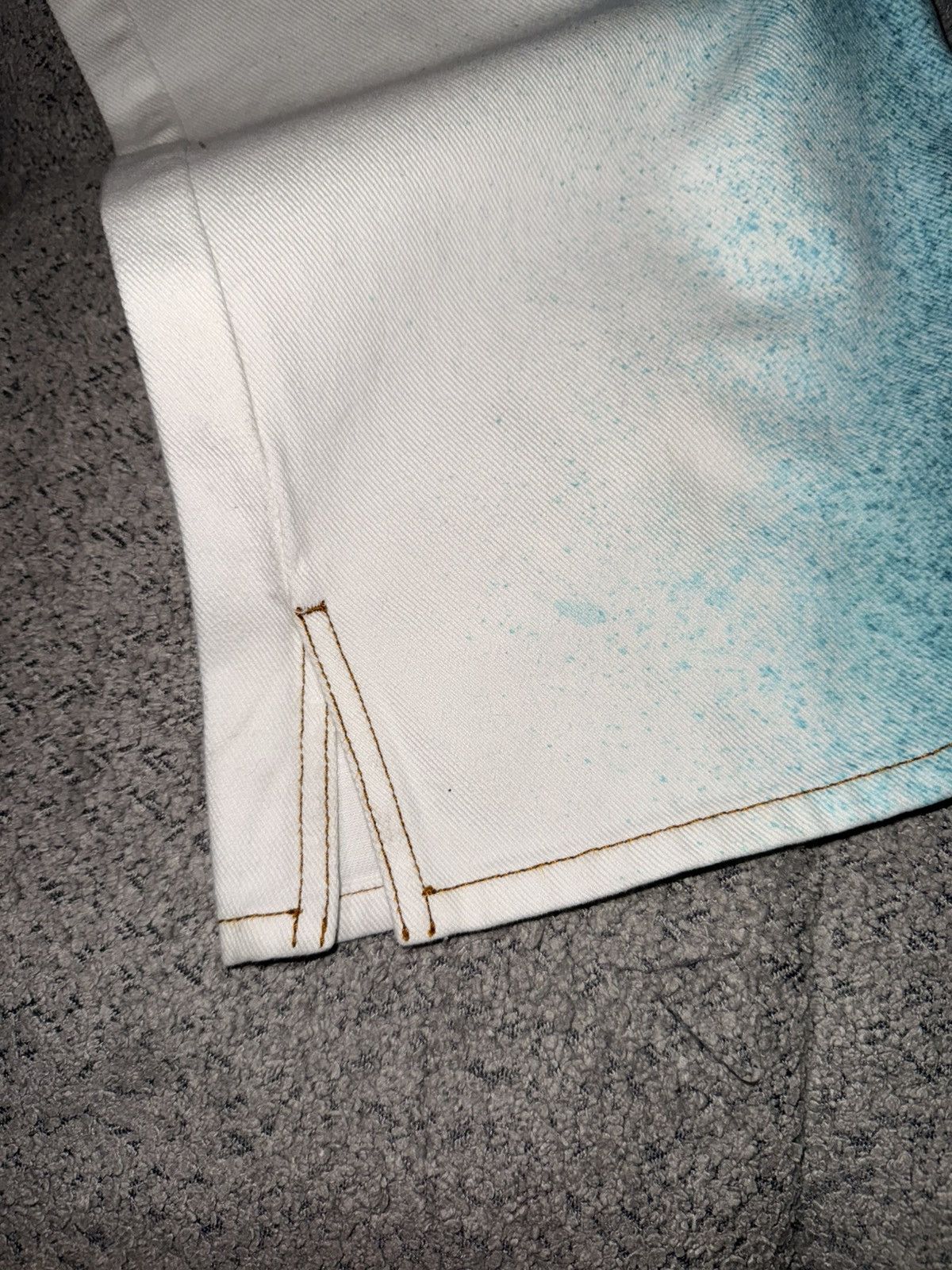 Louis Vuitton Louis Vuitton - white and blue denim Size US 32 / EU 48 - 10 Thumbnail