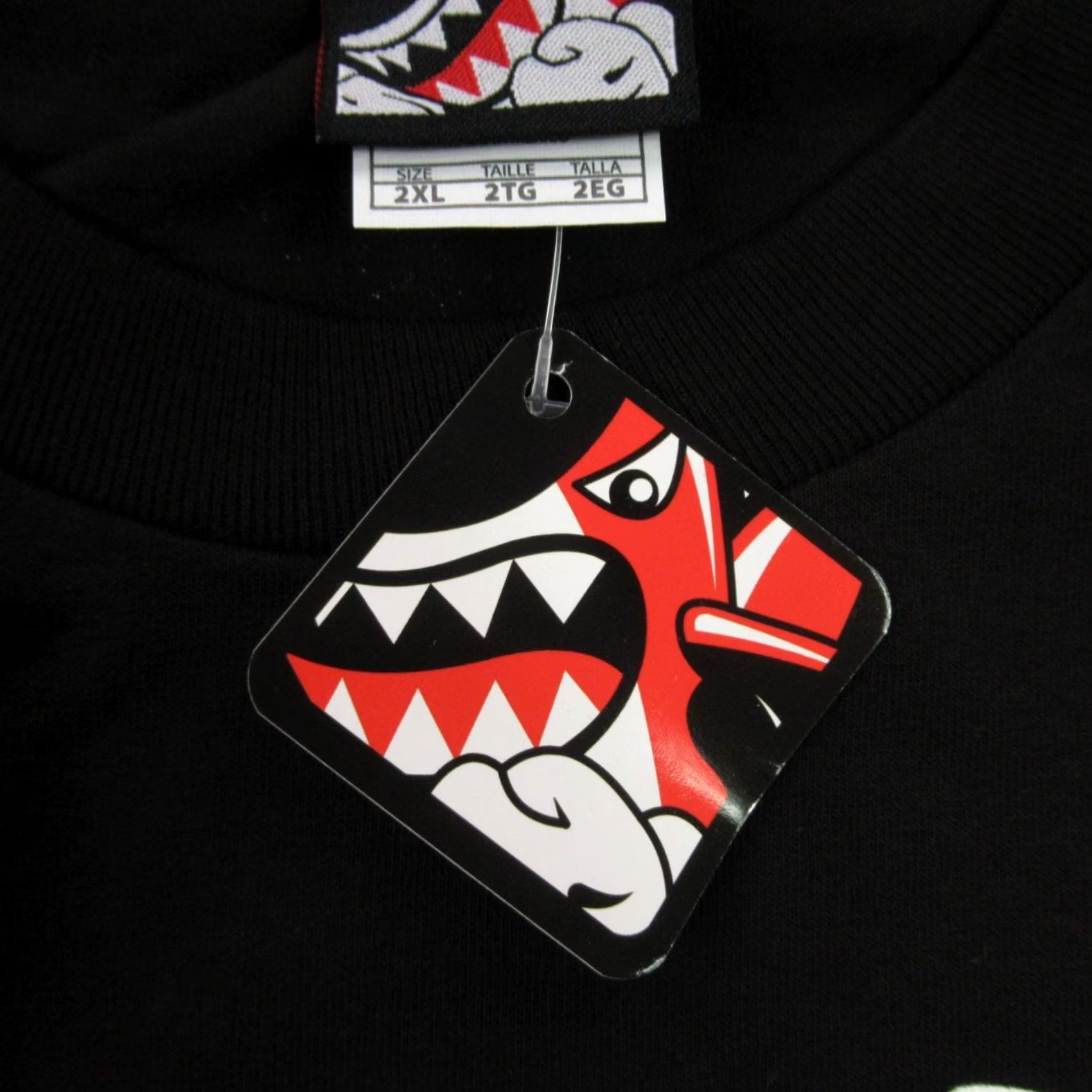 Vintage Bruisers Mens 2XL Short Sleeve Black Sweatshirt - Cotton Knit Fabric Size US XXL / EU 58 / 5 - 4 Thumbnail
