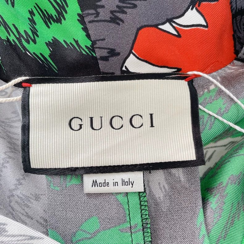 Gucci Gucci Mulberry silk print dress 2504-Nextarrow Size XS / US 0-2 / IT 36-38 - 6 Thumbnail