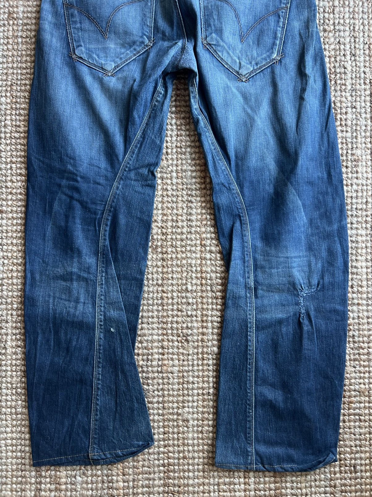 Levi's Vintage Levis Engineered Twisted Jeans Tag W31 Actual 34x30 Size US 31 - 7 Thumbnail