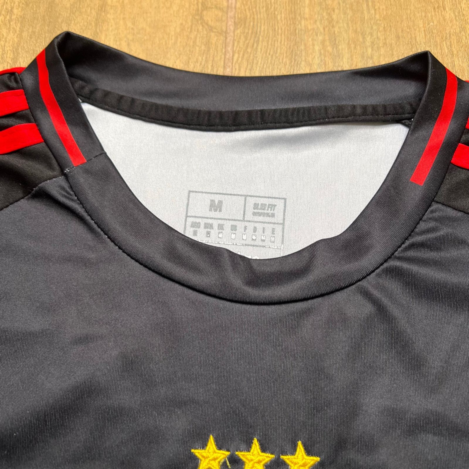 Adidas Adidas SL Benfica Soccer Jersey Black Emirates Fly Better M Size US M / EU 48-50 / 2 - 2 Thumbnail