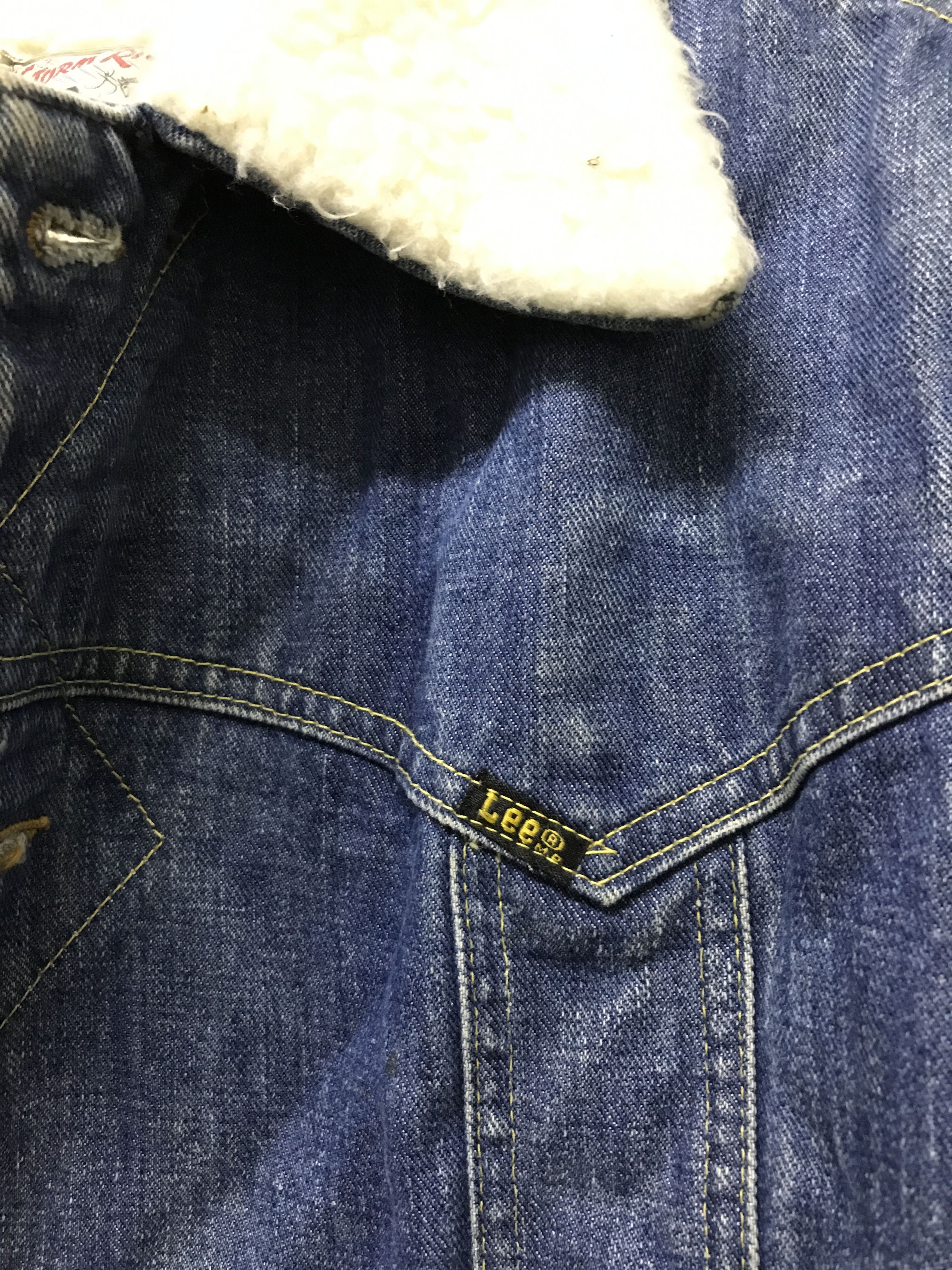 Vintage Vintage 70s Lee Storm Rider sherpa Jacket Size US XL / EU 56 / 4 - 4 Thumbnail