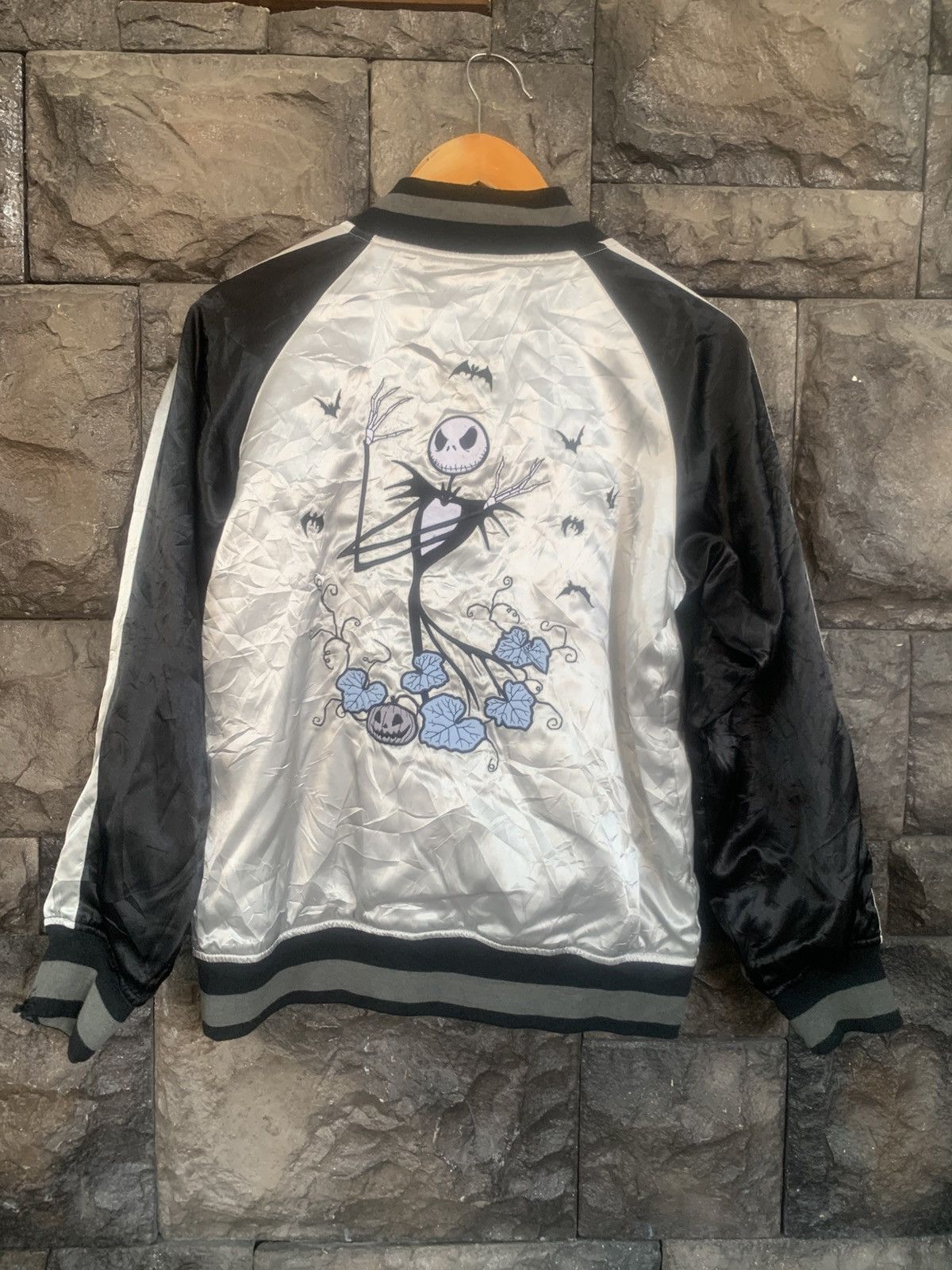 Disney Disney Tim Burtons Nightmare Riversible Sukajan Jacket Size US M / EU 48-50 / 2 - 7 Thumbnail