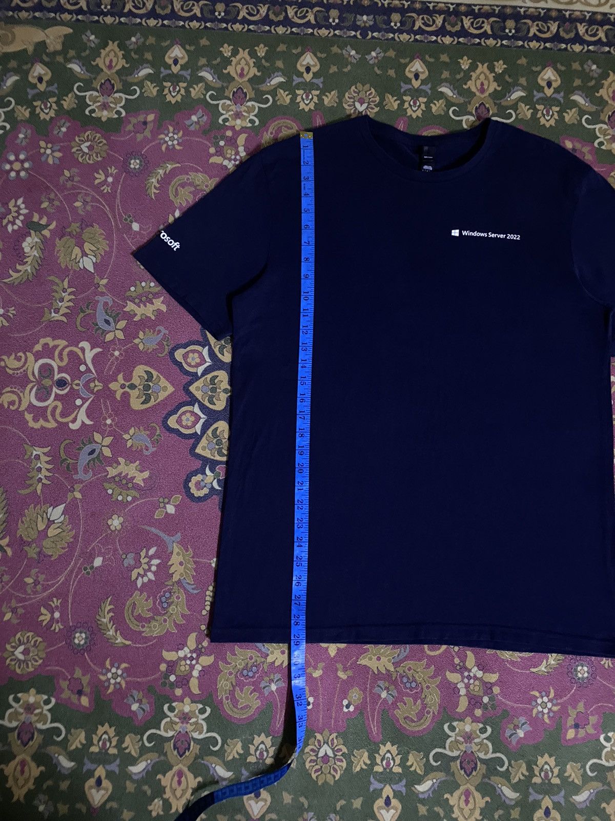 Designer × Microsoft × Vintage Microfost Back Side Over Print T-Shirt Size US L / EU 52-54 / 3 - 10 Thumbnail
