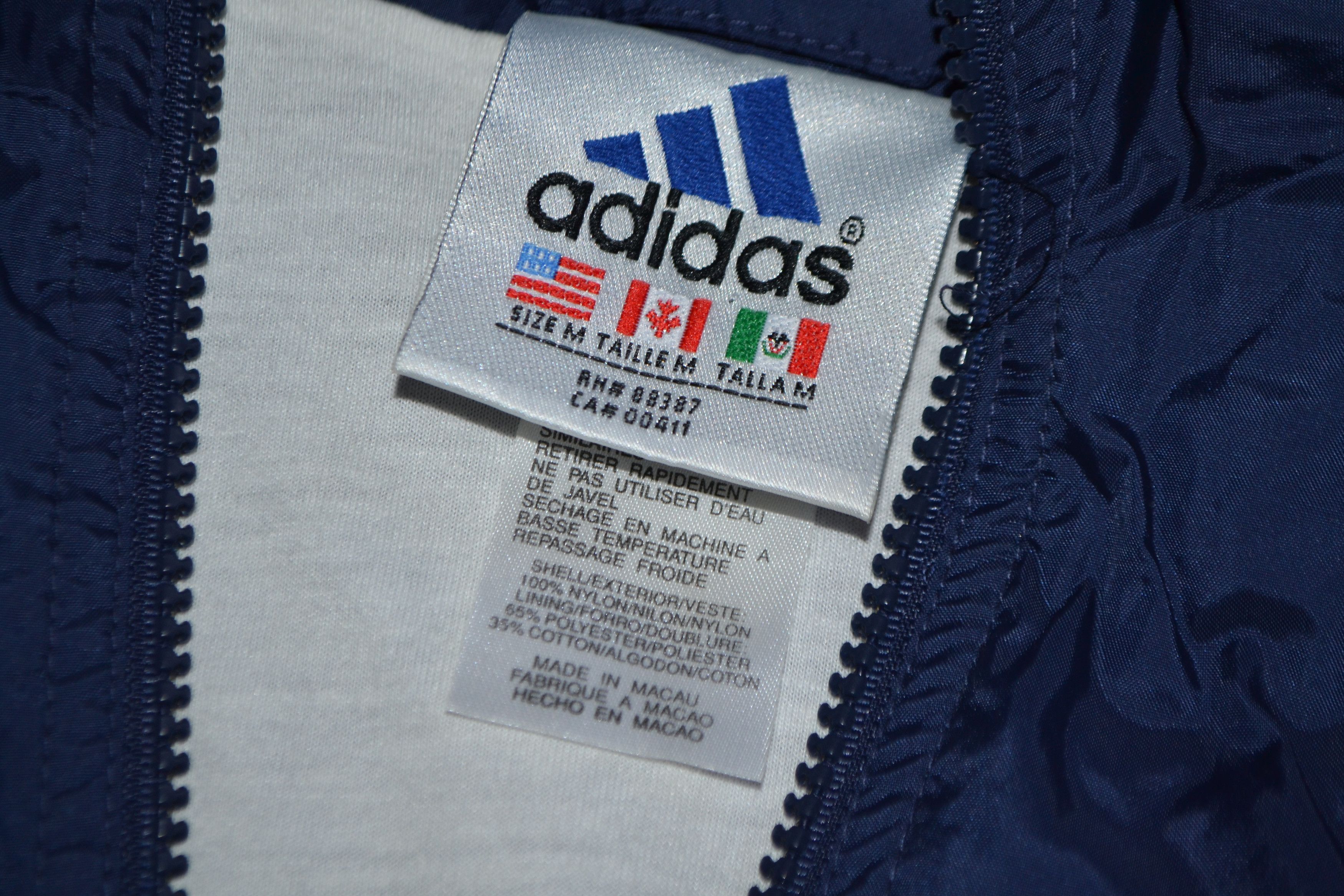 Adidas Adidas Originals 90s Nylon Windbreaker Track Jacket Size US M / EU 48-50 / 2 - 3 Thumbnail