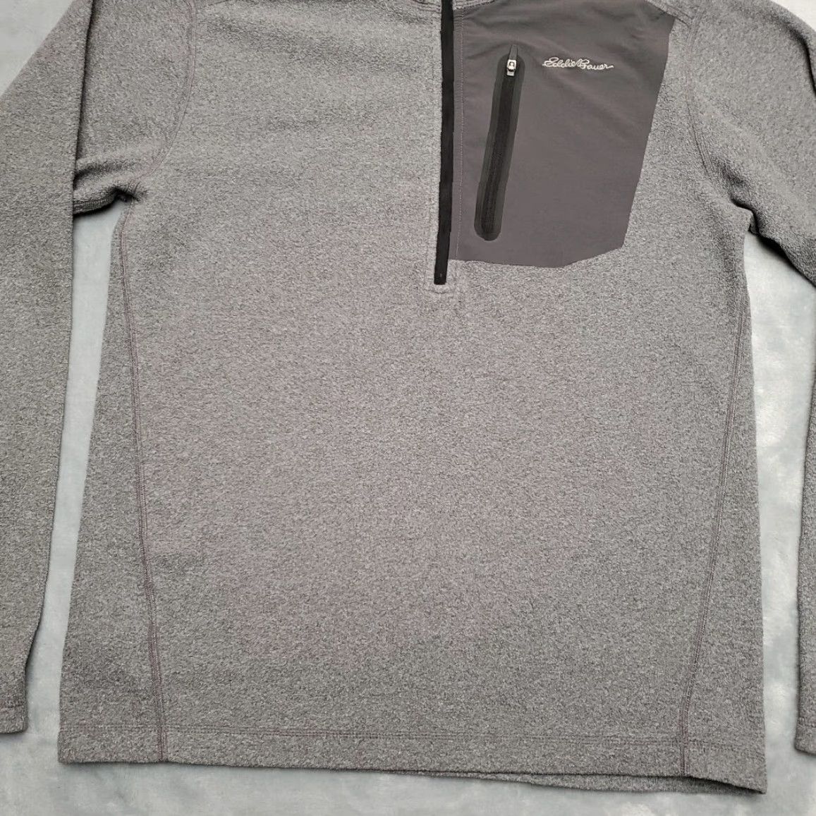 Eddie Bauer Eddie Bauer First Ascent Jacket Mens Small Gray 1/4 Zip Pullover Fleece Size US S / EU 44-46 / 1 - 2 Thumbnail
